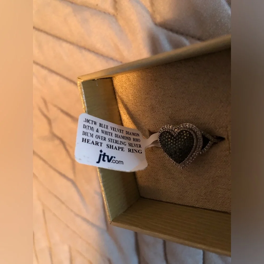 Womens heart shaped ring